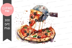 Delicious pizza slice Product Image 1