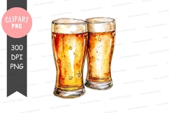 Two glasses of beer Product Image 1