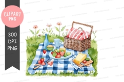 Picnic in the park clipart png Product Image 1