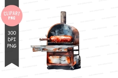 Outdoor pizza oven clipart png Product Image 1
