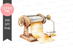 Pasta making machine clipart png Product Image 1