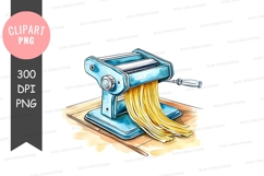 Pasta maker machine clipart png Product Image 1