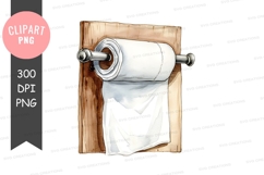 Toilet paper holder clipart png Product Image 1