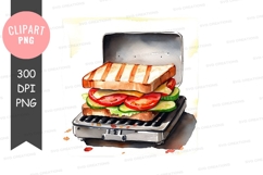Grilled sandwich on a panini press Product Image 1
