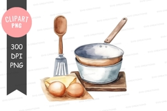 Cooking essentials clipart png Product Image 1
