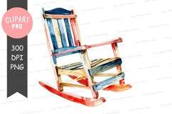 Colorful rocking chair Product Image 1