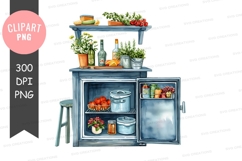 Kitchen pantry with fresh produce Product Image 1