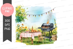 Summer bbq in the garden Product Image 1