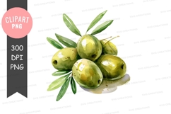 Clipart png of fresh olives Product Image 1