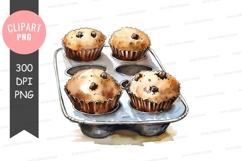 Delicious chocolate chip muffins Product Image 1