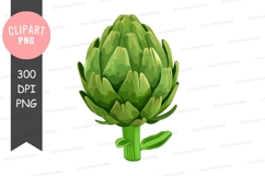 Artichoke clipart png Product Image 1