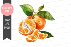 Fresh oranges clipart png Product Image 1