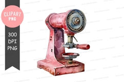 Vintage kitchen mixer clipart png Product Image 1