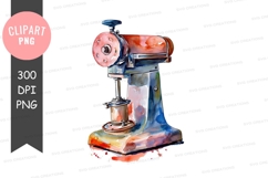 Colorful stand mixer clipart png Product Image 1