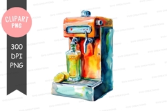 Colorful lemonade dispenser clipart png Product Image 1