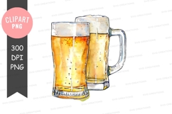 Two mugs of beer Product Image 1