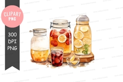 Refreshing infused water clipart png Product Image 1