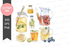 Refreshing beverages clipart png Product Image 1