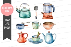 Tea and coffee clipart png Product Image 1