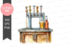 Beer tap station clipart png Product Image 1