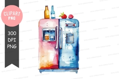 Colorful kitchen appliances clipart png Product Image 1
