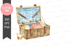 Picnic basket clipart png Product Image 1
