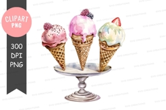 Delightful ice cream cones Product Image 1