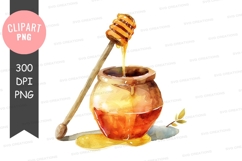 Honey pot clipart png Product Image 1