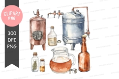 Home distillation setup clipart png Product Image 1