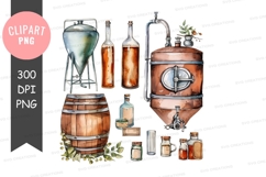 Distillery equipment clipart png Product Image 1