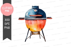 Colorful outdoor grill clipart png Product Image 1