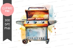 Vibrant grill clipart png Product Image 1