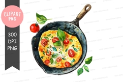 Delicious frittata in a skillet Product Image 1