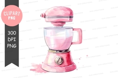 Pink stand mixer clipart png Product Image 1