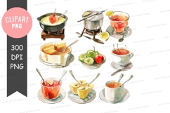 Assorted food and drink clipart png Product Image 1