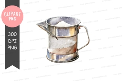 Stainless steel sifter clipart png Product Image 1