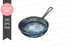Worn-out frying pan Product Image 1