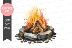 Stack of wooden crates with logs Product Image 1