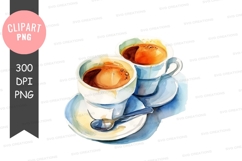 Two cups of coffee Product Image 1