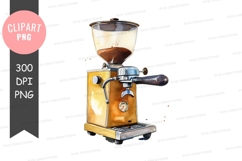 Vintage coffee grinder clipart png Product Image 1