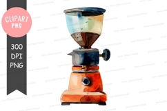 Vintage coffee grinder clipart png Product Image 1