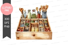 Kitchen storage clipart png Product Image 1