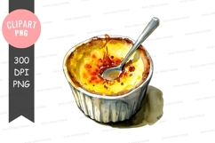 Creme brulee clipart png Product Image 1