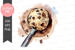 Delicious chocolate chip ice cream Product Image 1