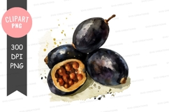 Passion fruit clipart png Product Image 1
