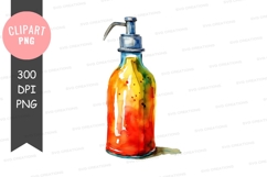 Colorful soap dispenser clipart png Product Image 1