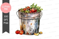 Bucket of fresh tomatoes Product Image 1