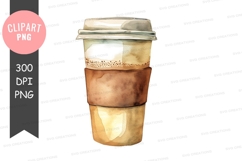 Takeaway coffee cup clipart png Product Image 1