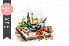 Cooking preparation clipart png Product Image 1