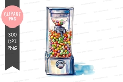 Colorful candy dispenser clipart png Product Image 1